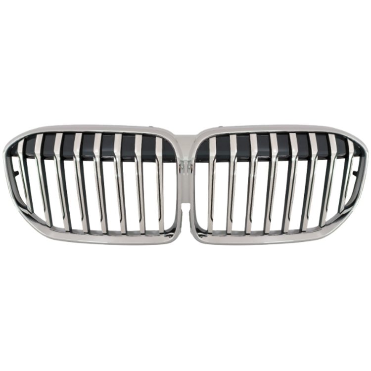 Auto Spare Parts Car Front Bumper Grille Silver Bodykit for BMW 7 Series G11 G12 2019-2022 Silver&Black