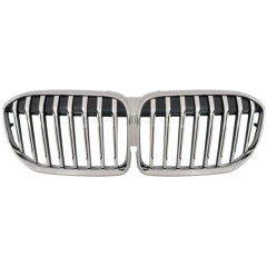 Auto Spare Parts Car Front Bumper Grille Silver Bodykit for BMW 7 Series G11 G12 2019-2022 Silver&Black