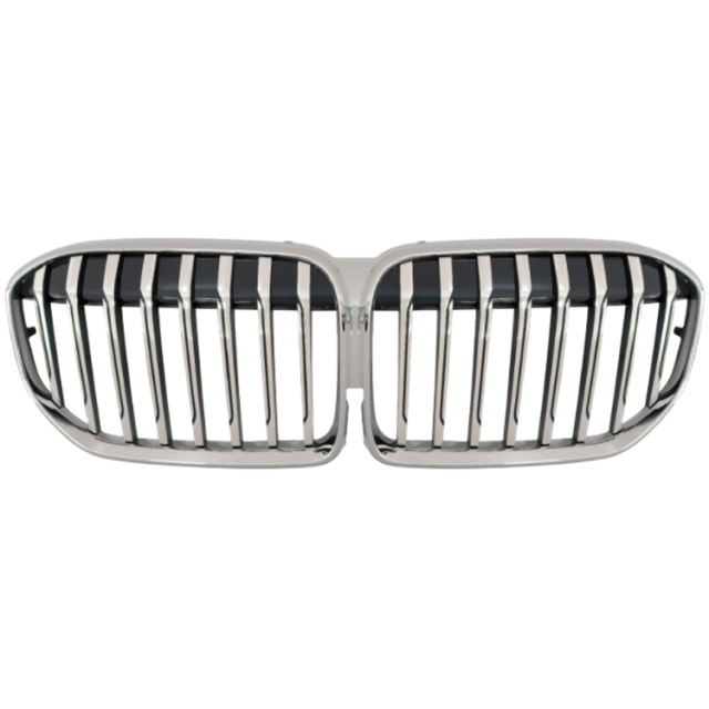 Auto Spare Parts Car Front Bumper Grille Silver Bodykit for BMW 7 Series G11 G12 2019-2022 Silver&Black