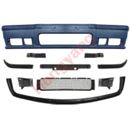Auto Spare Parts Bodykit Car Front Bumper Assy for BMW 3 Series  E36  Upgrade to M3 1991-1998 Car Front Grille 1991-1997,www.hongyangcorp.com,Auto Spare Parts Bodykit Car Front Bumper Assy for BMW 3 Series  E36  Upgrade to M3 1991-1998 Car Front Grille 1991-1997