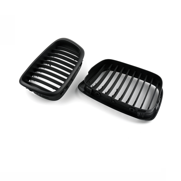 China Double Slat Matte Black  Grille for BMW Interior 5 Series E39 2002-2004