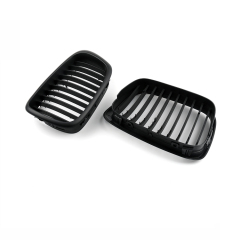 China Double Slat Matte Black  Grille for BMW Interior 5 Series E39 2002-2004