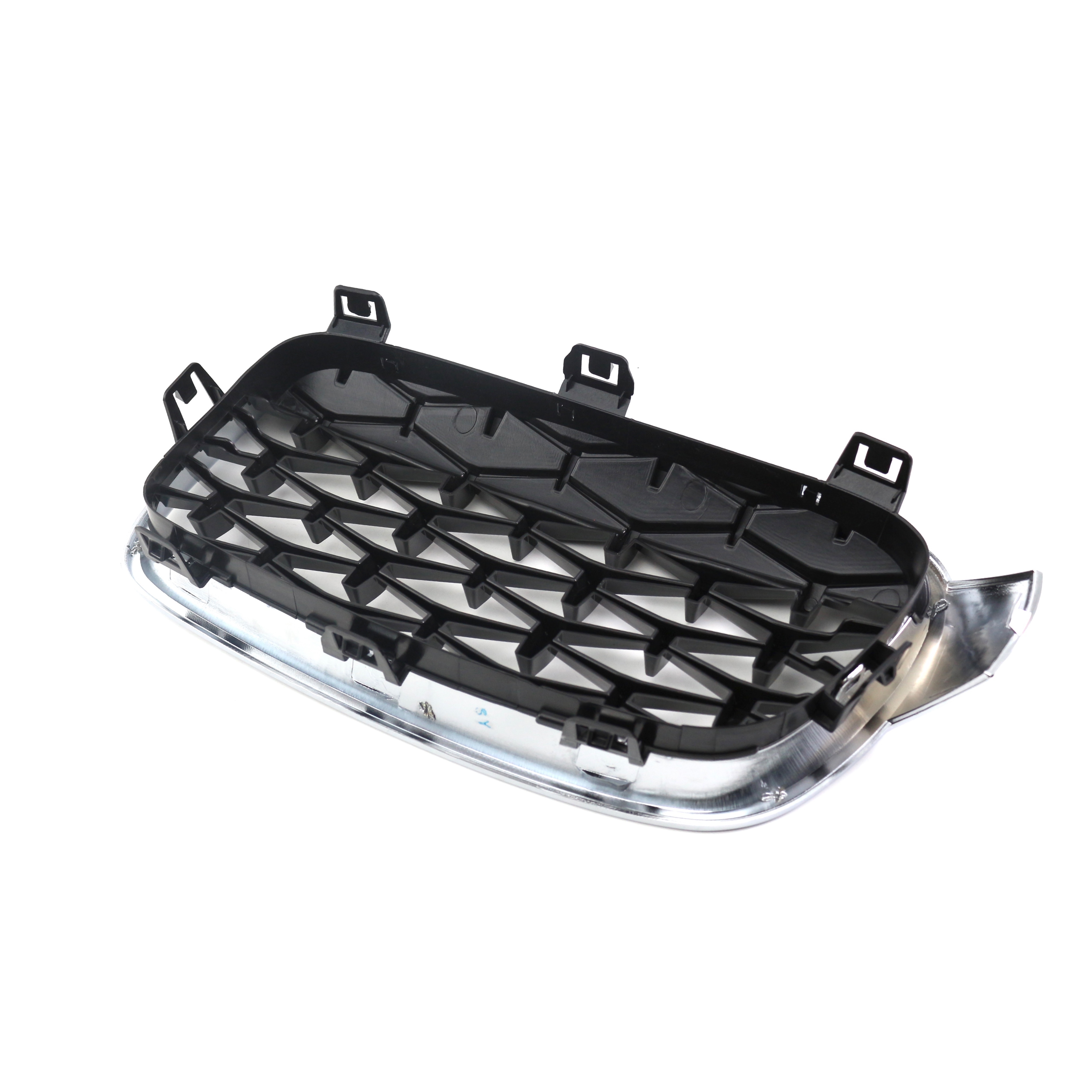 Upgrade Car Front Bumper Grille for BMW 3 Series F30/F35 Diamond Chrome Style 2012-IN