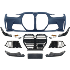 Auto Spare Parts Car Front Bumper Assy Bodykit for BMW 4 Series G22 G23 G26 Modified to M4 2020-2023