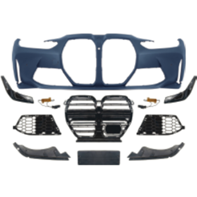 Auto Spare Parts Car Front Bumper Assy Bodykit for BMW 4 Series G22 G23 G26 Modified to M4 2020-2023