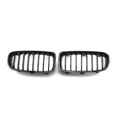 Hot Selling Car Accessories Bumper Grill Single Slat Style Gloss/Matte Black Car Grill for BMW F30 2012-IN 8 Slats,www.hongyangcorp.com,Hot Selling Car Accessories Bumper Grill Single Slat Style Gloss/Matte Black Car Grill for BMW F30 2012-IN 8 Slats