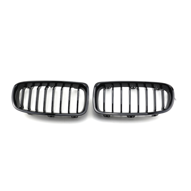 Hot Selling Car Accessories Bumper Grill Single Slat Style Gloss/Matte Black Car Grill for BMW F30 2012-IN 8 Slats,www.hongyangcorp.com,Hot Selling Car Accessories Bumper Grill Single Slat Style Gloss/Matte Black Car Grill for BMW F30 2012-IN 8 Slats
