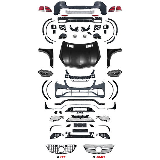 Car Bumper Front Bumper Grille Hood Body Kits for Mercedes Benz Class GLE W166 2012-2015 Upgrade to GLE63 2016-2019 Old to New,www.hongyangcorp.com,Car Bumper Front Bumper Grille Hood Body Kits for Mercedes Benz Class GLE W166 2012-2015 Upgrade to GLE63 2016-2019 Old to New