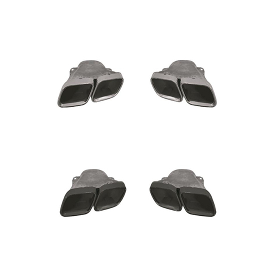 Auto Parts Car Body Kits Rear Bumper Exhaust Pipe for Mercedes Benz Class GLE W167 Upgrade to AMG63 2020-2024 Silver/Black,www.hongyangcorp.com,Auto Parts Car Body Kits Rear Bumper Exhaust Pipe for Mercedes Benz Class GLE W167 Upgrade to AMG63 2020-2024 Silver/Black