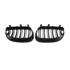 New Accessories Car Double Slat Carbon Look Front Grille for BMW 5 Series E60  2003-2010