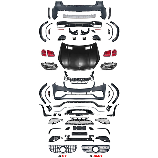 Car Front Bumper Grille Body Kits Rear Bumper for Mercedes Benz Class GLS X166 2013-2015 Upgrade to GLS63 2016-2020 Old to New,www.hongyangcorp.com,Car Front Bumper Grille Body Kits Rear Bumper for Mercedes Benz Class GLS X166 2013-2015 Upgrade to GLS63 2016-2020 Old to New
