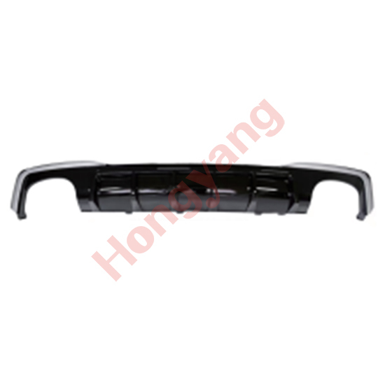 Car Auto Spare Parts Bodykit Silver Rear Diffuserfor Audi A7 Upgrade to RS7 (00-00) 2019 2020 2021 2022 2023