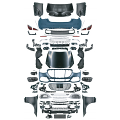 Car Body Kits Front Bumper Grille Rear Bumper for Mercedes Benz Class S W221 2006-2013 Upgrade to Maybach 2021+ Old to New,www.hongyangcorp.com,Car Body Kits Front Bumper Grille Rear Bumper for Mercedes Benz Class S W221 2006-2013 Upgrade to Maybach 2021+ Old to New