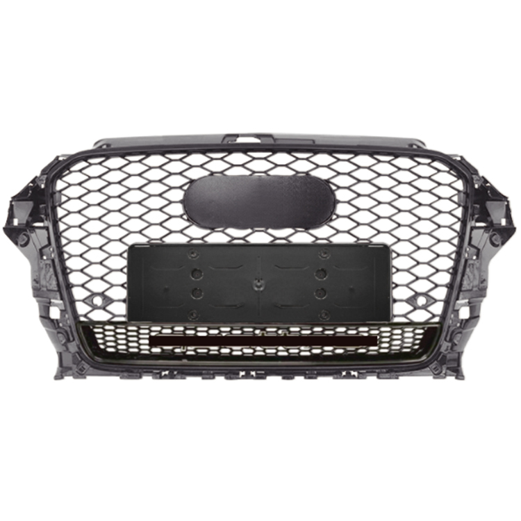 Car Auto Spare Parts Bodykit Grille for Audi A3 Upgrade to RS3 Black 2014 2015 2016,www.hongyangcorp.com,Car Auto Spare Parts Bodykit Grille for Audi A3 Upgrade to RS3 Black 2014 2015 2016