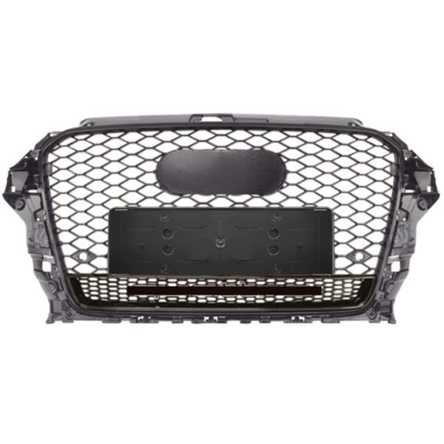 Car Auto Spare Parts Bodykit Grille for Audi A3 Upgrade to RS3 Black 2014 2015 2016,www.hongyangcorp.com,Car Auto Spare Parts Bodykit Grille for Audi A3 Upgrade to RS3 Black 2014 2015 2016