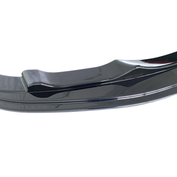 Car Accessory Black Front Bumper Lips Fit for BMW 3 Series E92 R Style 2009-2011 Front Lip