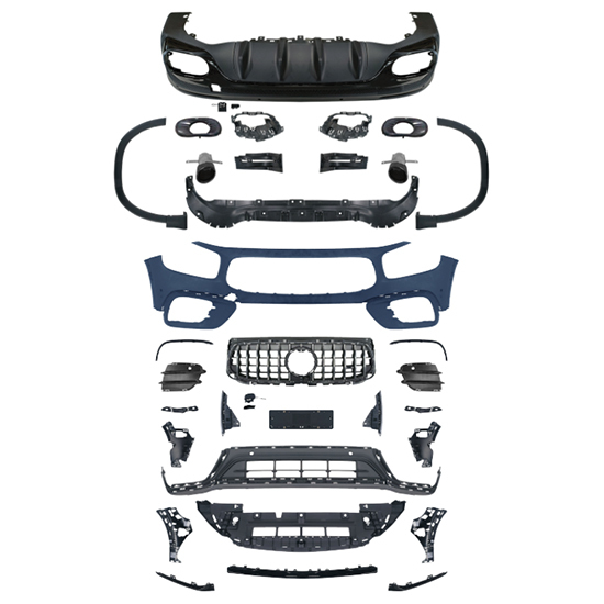 Auto Parts Car Front Bumper Rear Diffuser Car Body Kits for Mercedes Benz Class GLB X247 2020-2023 Upgrade to AMG35 2024+,www.hongyangcorp.com,Auto Parts Car Front Bumper Rear Diffuser Car Body Kits for Mercedes Benz Class GLB X247 2020-2023 Upgrade to AMG35 2024+