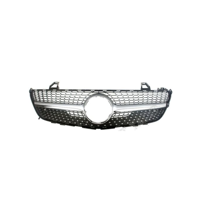 Car Parts Wholesale  Car Front Grill for Mercedes Benz  SL Class R231 2013-2016 Diamond Black/Silver,www.hongyangcorp.com,Car Parts Wholesale  Car Front Grill for Mercedes Benz  SL Class R231 2013-2016 Diamond Black/Silver