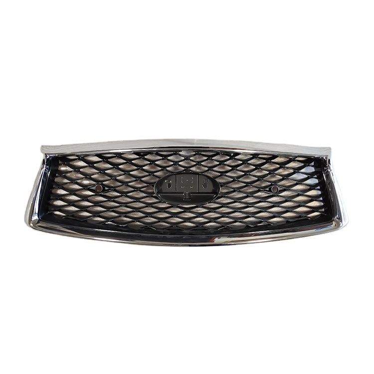 Automotive Parts  Car Front Bumper Grille for Infiniti Q50 2018-2024 W/I Radar Hole Gloss Black  62310-6HH1C
