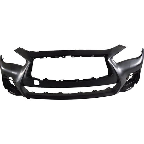 Auto Parts Front Bumper W/O Hole for Infiniti Q50 2018 Front Bumper Sport
