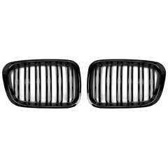 Vehicle Spare Parts Car Front Bumper Grille  Bodykit for BMW 3 Series E46 Upgrade to M3 1998-2001 2/4 Doors Grill