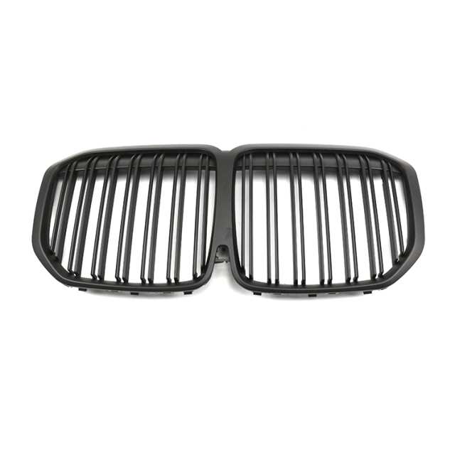 Automotive Body Kits Matte Black Dual Slat Front Bumper Mesh Radiator Grille Car Front Grille for BMW X7 G07 2019,www.hongyangcorp.com,Automotive Body Kits Matte Black Dual Slat Front Bumper Mesh Radiator Grille Car Front Grille for BMW X7 G07 2019