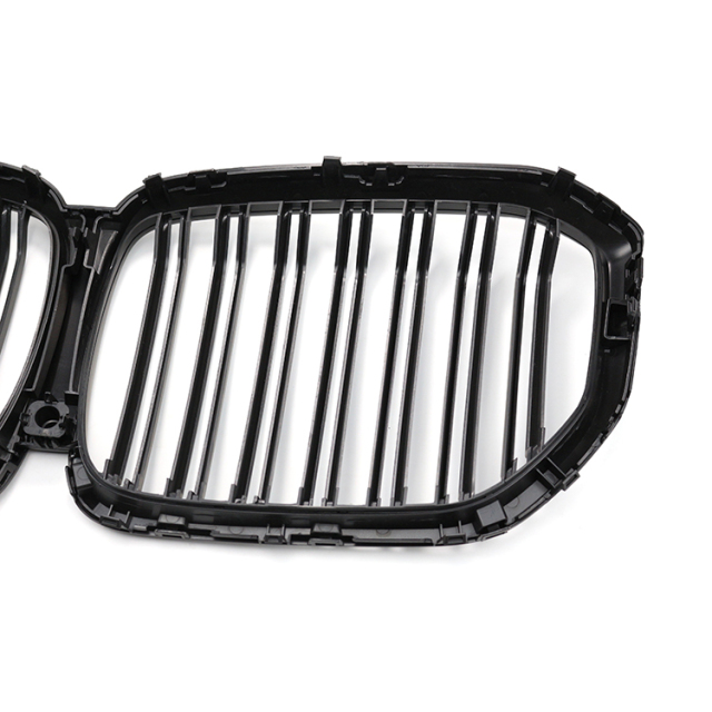 Automotive Double Slat Gloss Black Original Front Bumper Mesh Radiator Grille Car Front Grille for BMW X5 X6 Series G05 2018-IN,www.hongyangcorp.com,Automotive Double Slat Gloss Black Original Front Bumper Mesh Radiator Grille Car Front Grille for BMW X5 X6 Series G05 2018-IN