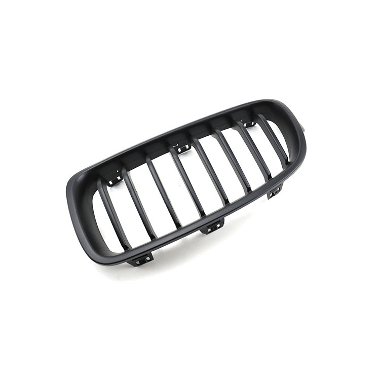 Auto Parts Matte Black Single Slat Inserts Front Bumper Mesh Grille Car Front Grille Fit for BMW Series 3 F30 2012,www.hongyangcorp.com,Auto Parts Matte Black Single Slat Inserts Front Bumper Mesh Grille Car Front Grille Fit for BMW Series 3 F30 2012