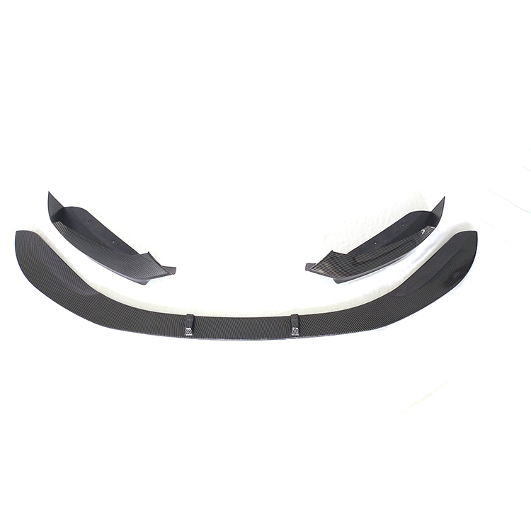 Car Accessories Parts Carbon Look Front Bumper Lips Body Kit Fit for BMW 1 Series F20 2011-2018 Front Lips