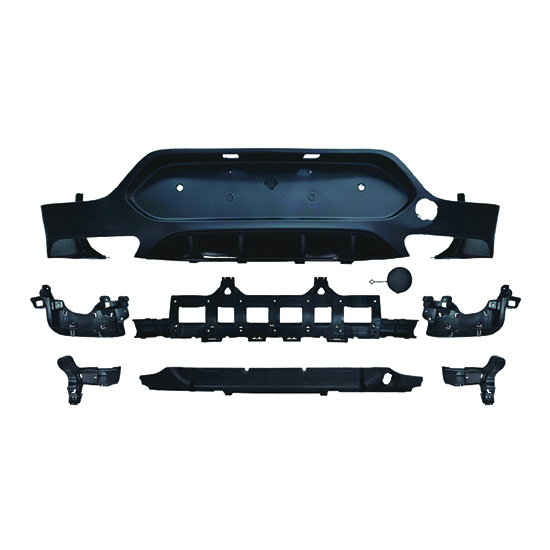 Vehicle Spare Parts Car Body Kits Rear Bumper Rear Diffuser for Mercedes Benz Class GLC C253 Upgrade to GLC Coupe63 2016-2019,www.hongyangcorp.com,Vehicle Spare Parts Car Body Kits Rear Bumper Rear Diffuser for Mercedes Benz Class GLC C253 Upgrade to GLC Coupe63 2016-2019
