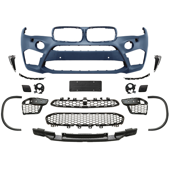 Car Auto Spare Parts Front Bumper Assy Grille Front Lip Spoiler Bodykit for BMW X5 Series F15 Modified to X5M 2013-2018,www.hongyangcorp.com,Car Auto Spare Parts Front Bumper Assy Grille Front Lip Spoiler Bodykit for BMW X5 Series F15 Modified to X5M 2013-2018