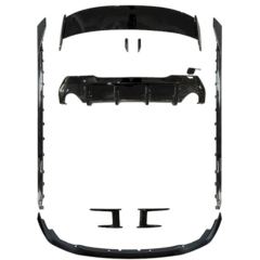 Vehicle Spare Parts Car Rear Diffuser Grille Bodykit for BMW 1 Series F40 Modified to M-Performance 2019-2023