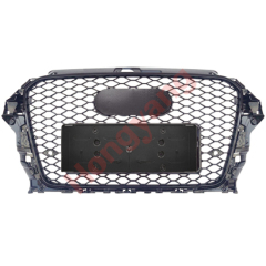 Car Auto Spare Parts Bodykit Grille for Audi A3-(2014-2016) Upgrade to RS3-(2014-2016) Black 2014 2015 2016,www.hongyangcorp.com,Car Auto Spare Parts Bodykit Grille for Audi A3-(2014-2016) Upgrade to RS3-(2014-2016) Black 2014 2015 2016