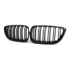 Gloss Black Single Slat Repair Front Bumper Mesh Radiator Guard Grille Car Front Grille Fit for BMW Series 2 F22 F23 2014,www.hongyangcorp.com,Gloss Black Single Slat Repair Front Bumper Mesh Radiator Guard Grille Car Front Grille Fit for BMW Series 2 F22 F23 2014