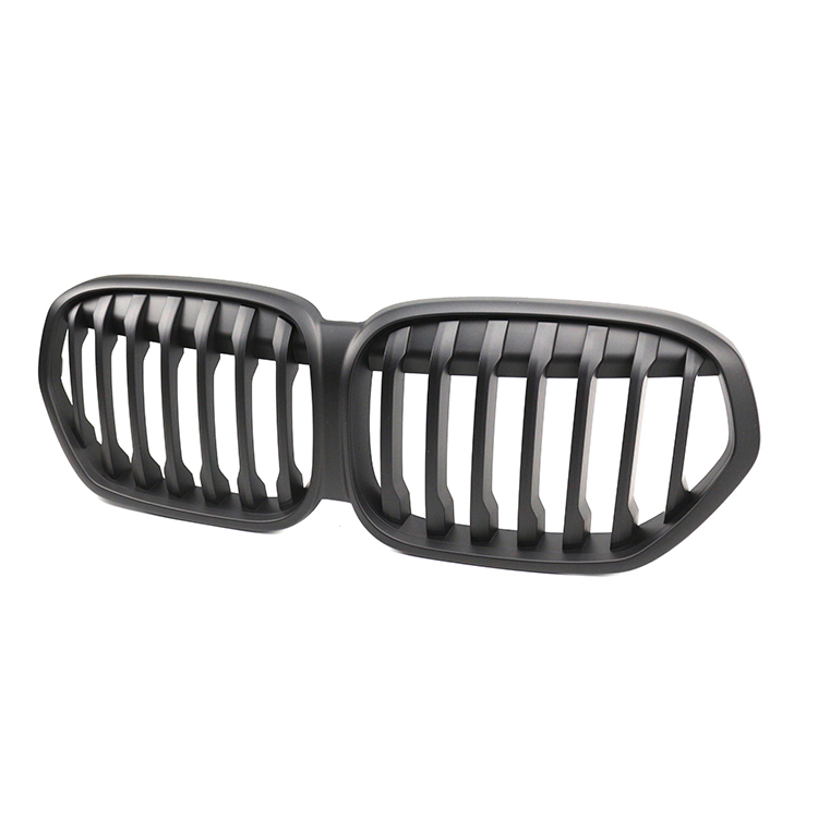 Auto Parts Carbon Look Single Slat Front Bumper Mesh Radiator Grille Car Front Grille Fit for BMW Series X1 F49 2016