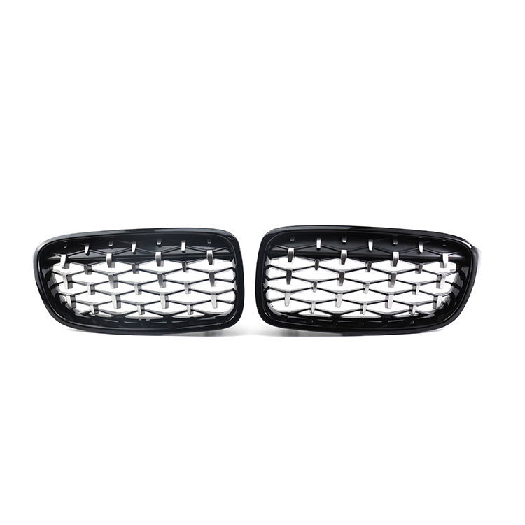 Car Exterior Accessories Design Auto Front Bumper Grille Diamond Black Frame with Chrome Point for BMW 3 Series F30 F35 2012-IN,www.hongyangcorp.com,Car Exterior Accessories Design Auto Front Bumper Grille Diamond Black Frame with Chrome Point for BMW 3 Series F30 F35 2012-IN