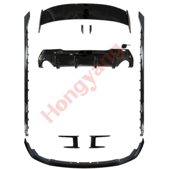 Vehicle Spare Parts Car Rear Diffuser Grille Bodykit for BMW 1 Series F40 Modified to M-Performance 2019-2023