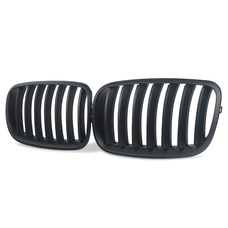 Facelift Kit Car Auto Front Bumper Grille for BMW X5 Series E70 E71 2008-2014 Single Slat Matte Black Modification,www.hongyangcorp.com,Facelift Kit Car Auto Front Bumper Grille for BMW X5 Series E70 E71 2008-2014 Single Slat Matte Black Modification