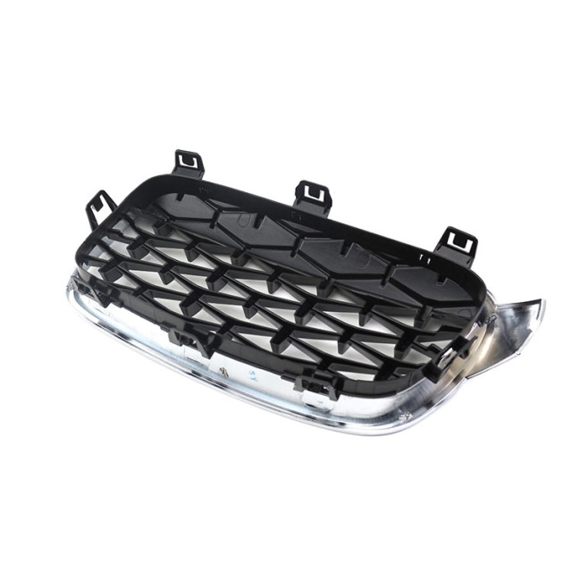 Diamond Chrome Frame With Chrome Point Classic Radiator Front Bumper Mesh Grille Fit for BMW 3 Series F30 F35 2012-IN,www.hongyangcorp.com,Diamond Chrome Frame With Chrome Point Classic Radiator Front Bumper Mesh Grille Fit for BMW 3 Series F30 F35 2012-IN