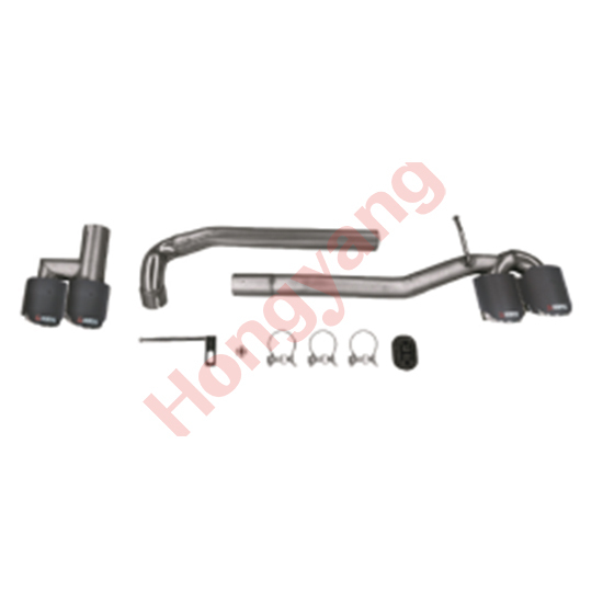 Auto Spare Parts Car Rear Bumper Exhaust Pipe Bodykit for BMW 5Series F10 F18 2011-2017 Modified to G30 G38 M5 2021+