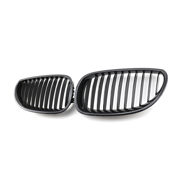Chinese Automotive Gloss Black Single Slat Front Bumper Mesh Assy Radiator Grille Car Grille Fit for BMW E60 2003-2010