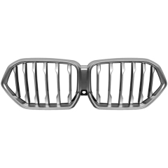 Auto Spare Parts Car Bodykit Car Front Bumper Grille for BMW X6 Series G06 Modified to M Tech 2020-2022 Silvery&Glossy Black,www.hongyangcorp.com,Auto Spare Parts Car Bodykit Car Front Bumper Grille for BMW X6 Series G06 Modified to M Tech 2020-2022 Silvery&Glossy Black