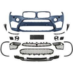 Car Auto Spare Parts Front Bumper Assy Grille Front Lip Spoiler Bodykit for BMW X5 Series F15 Modified to X5M 2013-2018,www.hongyangcorp.com,Car Auto Spare Parts Front Bumper Assy Grille Front Lip Spoiler Bodykit for BMW X5 Series F15 Modified to X5M 2013-2018