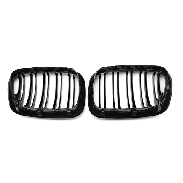 Vintage Car Body Parts Auto Parts Car Front Bumper Grille Double Slat Gloss/matte Black Car Grill for BMW X5 E53 99-03,www.hongyangcorp.com,Vintage Car Body Parts Auto Parts Car Front Bumper Grille Double Slat Gloss/matte Black Car Grill for BMW X5 E53 99-03