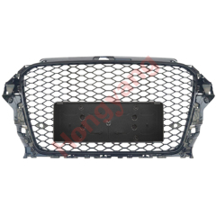 Car Auto Spare Parts Bodykit No Logo Grille for Audi A3-(2014-2016) Upgrade to RS3-(2014-2016) Style/Black 2014 2015 2016,www.hongyangcorp.com,Car Auto Spare Parts Bodykit No Logo Grille for Audi A3-(2014-2016) Upgrade to RS3-(2014-2016) Style/Black 2014 2015 2016