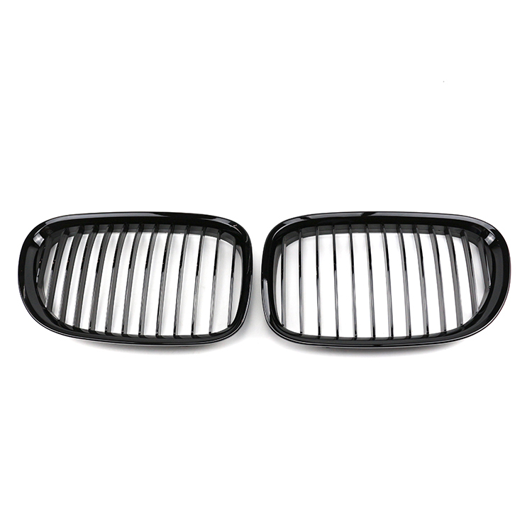 Facelift Kit Manufacturer Directly Car Grill Auto Front Bumper Grille for BMW 7 Series F01 2009-2012 Single Slat Glossy Black