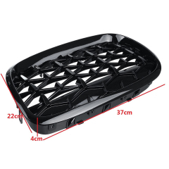 Car Body Kits Auto Parts Car Bumper Grille for BMW X5 Series E70 E71 2007-2013 Diamond All Black Upgrade Modification,www.hongyangcorp.com,Car Body Kits Auto Parts Car Bumper Grille for BMW X5 Series E70 E71 2007-2013 Diamond All Black Upgrade Modification