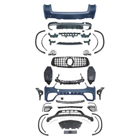 Vehicle Spare Parts Rear Bumper Car Body Kits Front Bumper for Mercedes Benz Class GLC X253 C253 Upgrade to AMG63 2020-2022,www.hongyangcorp.com,Vehicle Spare Parts Rear Bumper Car Body Kits Front Bumper for Mercedes Benz Class GLC X253 C253 Upgrade to AMG63 2020-2022