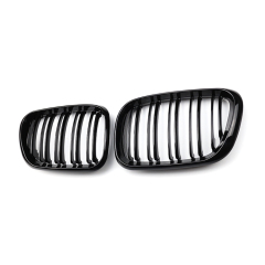 Vintage Car Body Parts Auto Parts Car Front Bumper Grille Double Slat Gloss/matte Black Car Grill for BMW X5 E53 99-03,www.hongyangcorp.com,Vintage Car Body Parts Auto Parts Car Front Bumper Grille Double Slat Gloss/matte Black Car Grill for BMW X5 E53 99-03