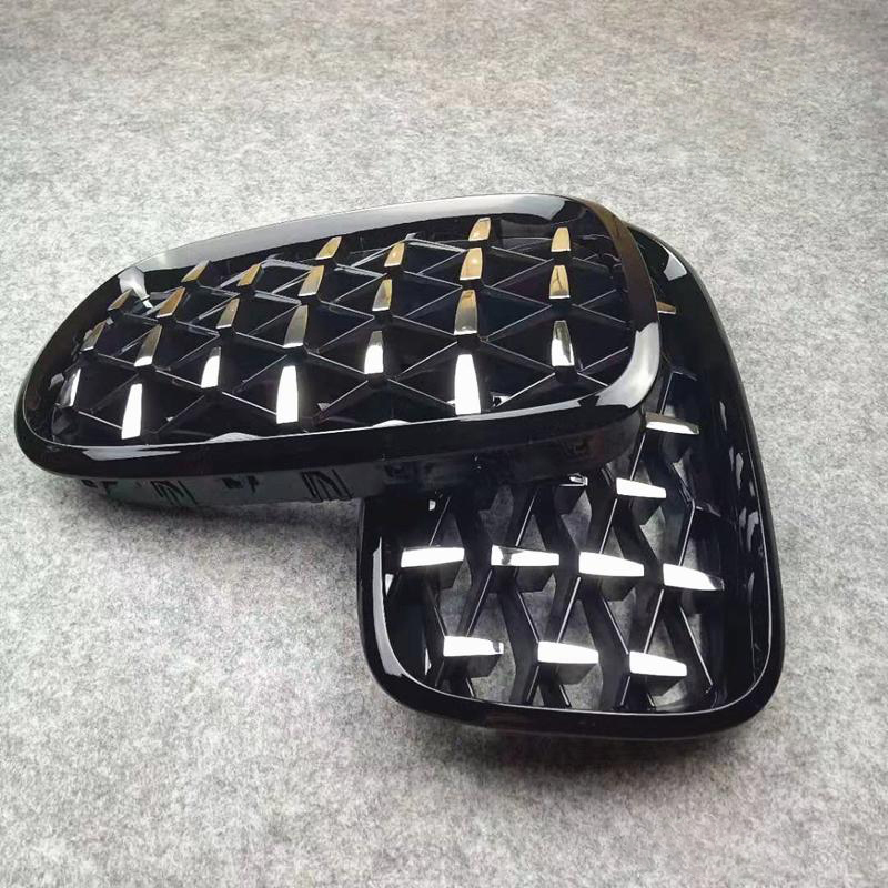 Auto Car Grille for bmw X5 E70 Accessories Diamond Black Frame With Chrome Point for BMW E70 Bodykit,www.hongyangcorp.com,Auto Car Grille for bmw X5 E70 Accessories Diamond Black Frame With Chrome Point for BMW E70 Bodykit